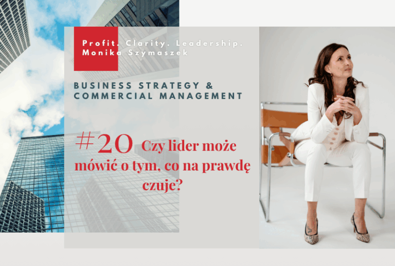 Lider też czuje. Tylko czym wyżej w organizacji, tym rzadziej ma z kim o tym rozmawiać.